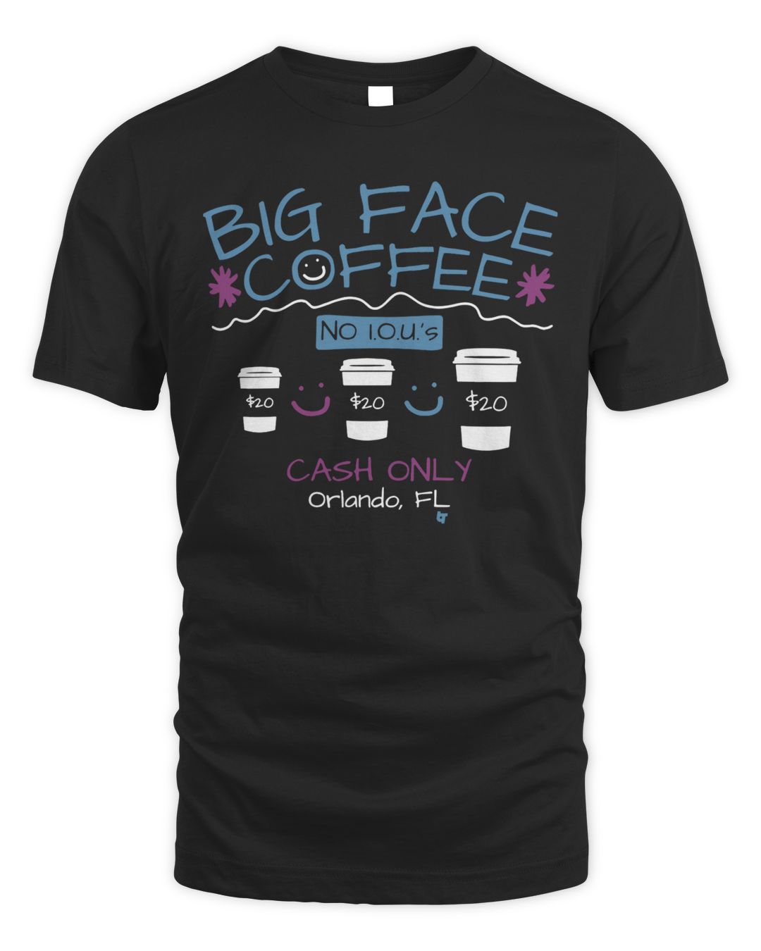 Big Face Coffee Merch Classic Shirt