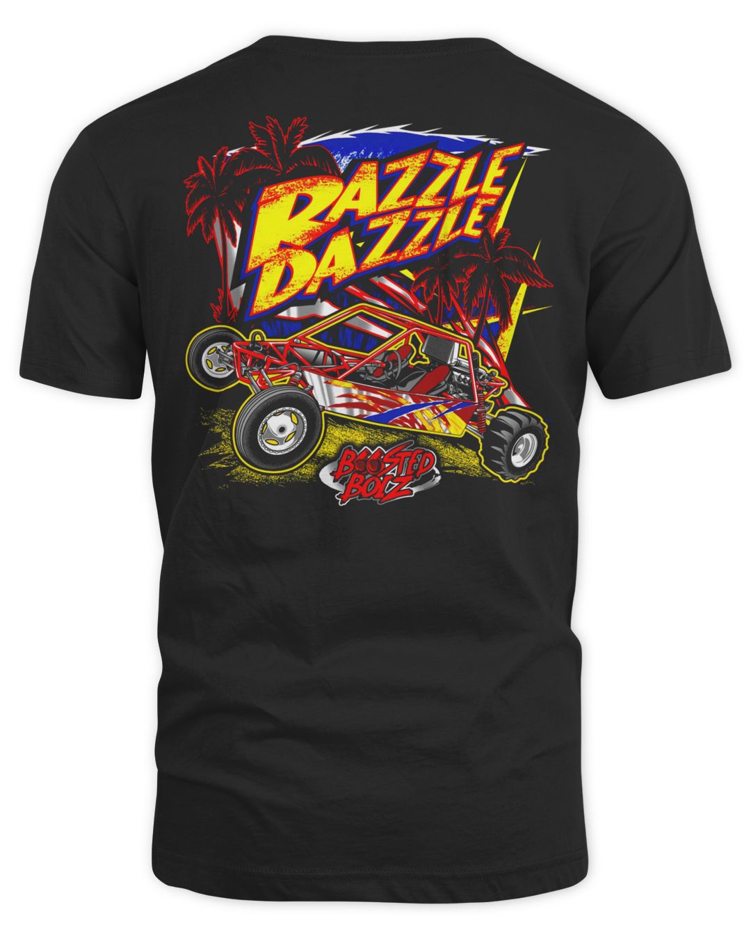 Boostedboiz Merch Razzle Dazzle Turbo Sand Rail Shirt
