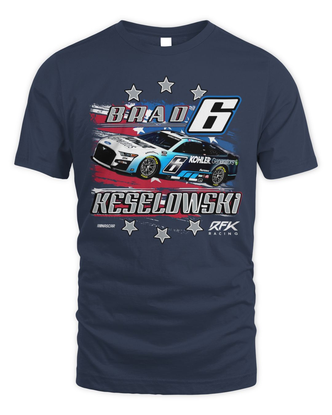 Brad Keselowski RFK Racing Kohler Stars & Stripes Shirt