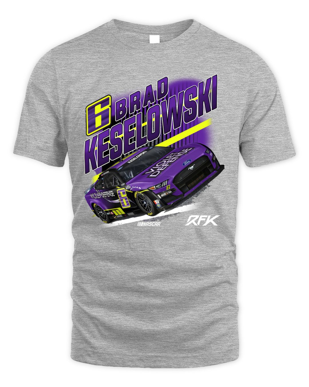 Brad Keselowski RFK Racing Violet Defense Car 1-Spot Shirt