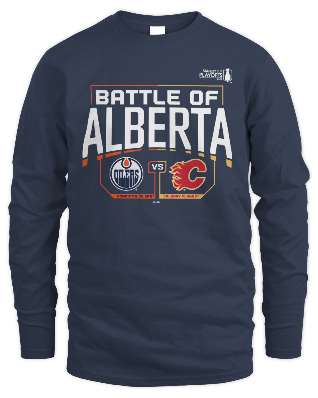 Flames Vs Oilers 2022 Stanley Cup Playoffs Battle of Alberta Shirt