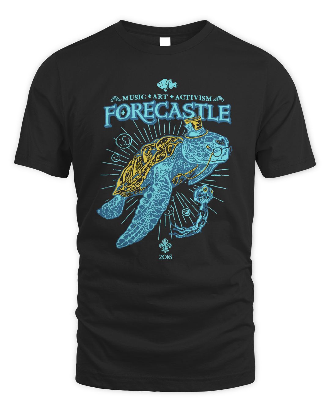 Forecastle Merch Turtle Shirt