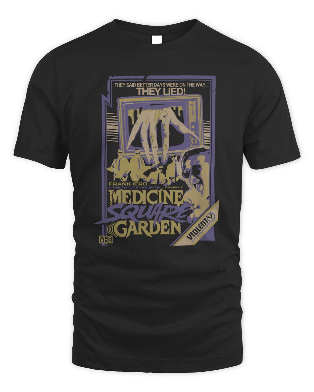 Frank Iero Merch Medicine Square Garden Shirt