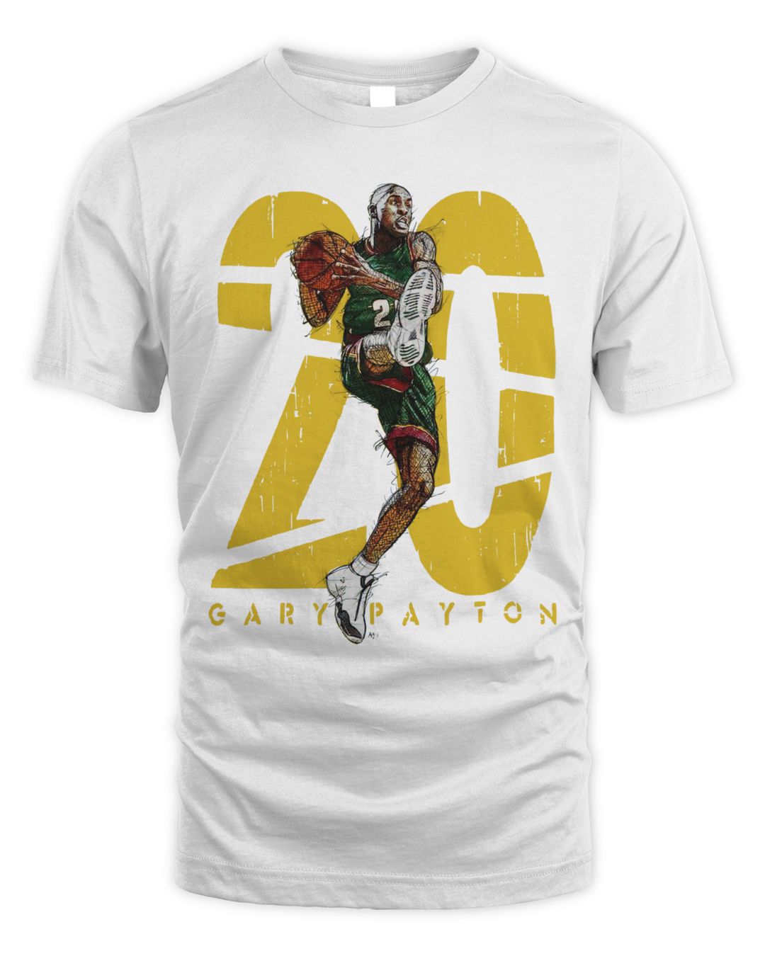 Gary Payton Merch Rebound Seattle Shirt