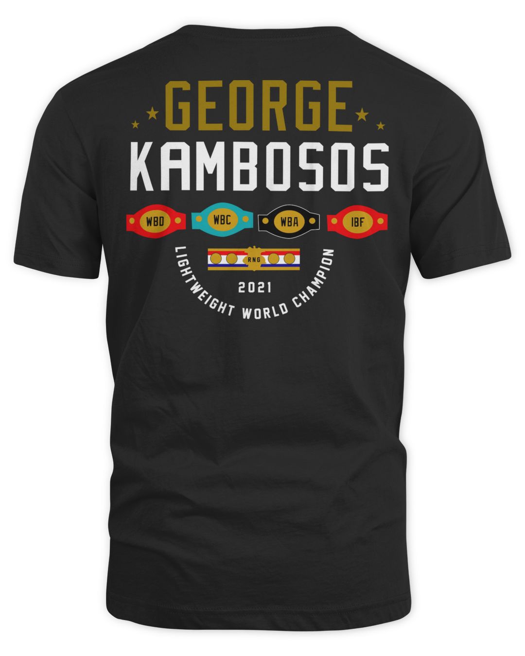 George Kambosos Jr Merch Against All Odds Championship Shirt