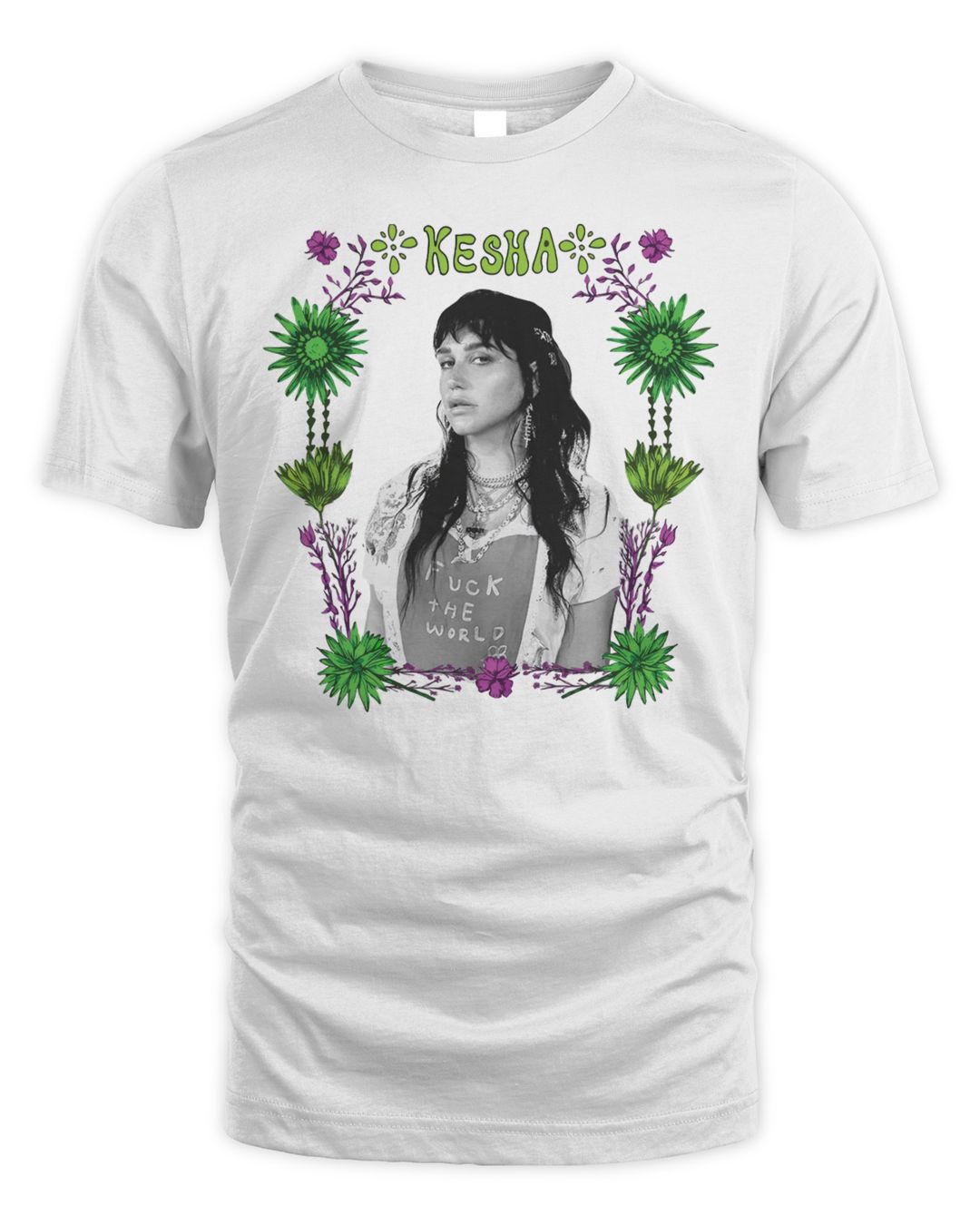 Kesha Merch F The World Shirt