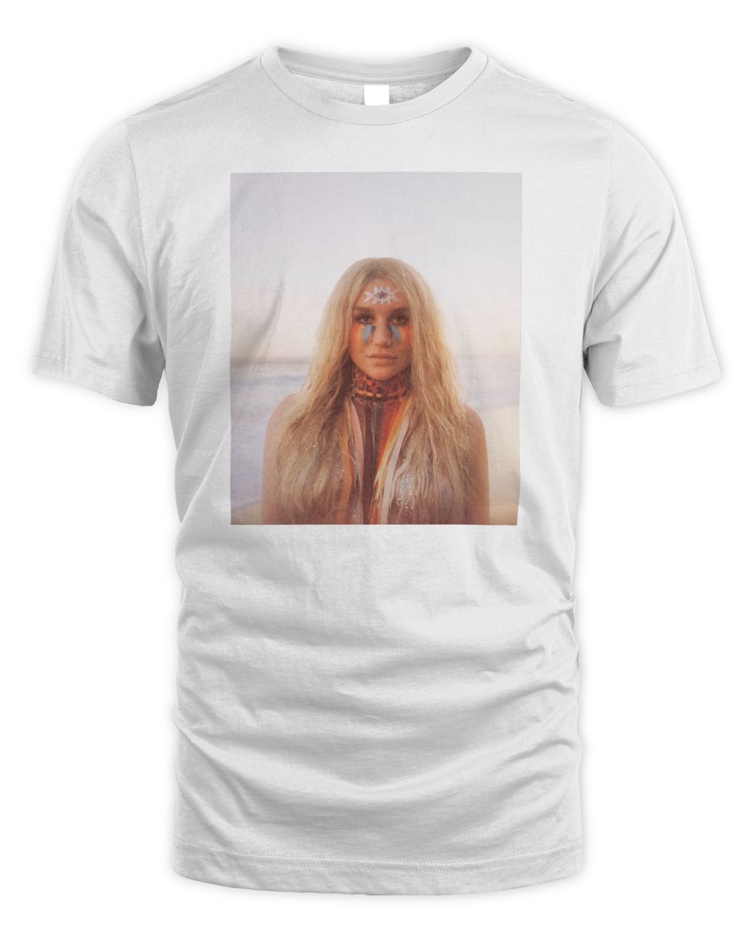 Kesha Merch Rainbow Portrait Shirt