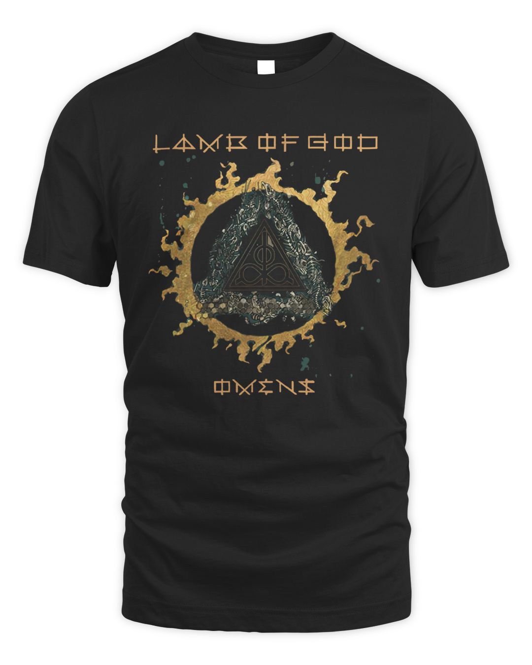 Lamb Of God Merch Omens Triangle Shirt