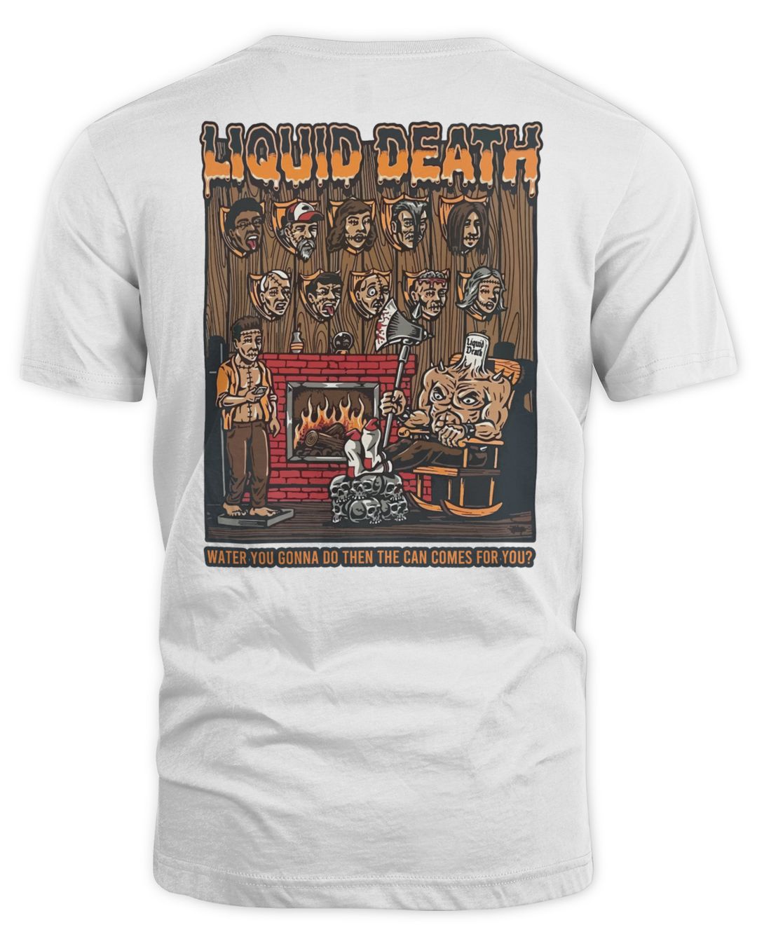 Liquid Death Merch Death Cabin Shirt
