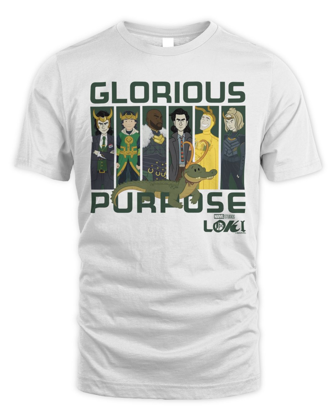 Loki Merch Variants Glorious Purpose Shirt