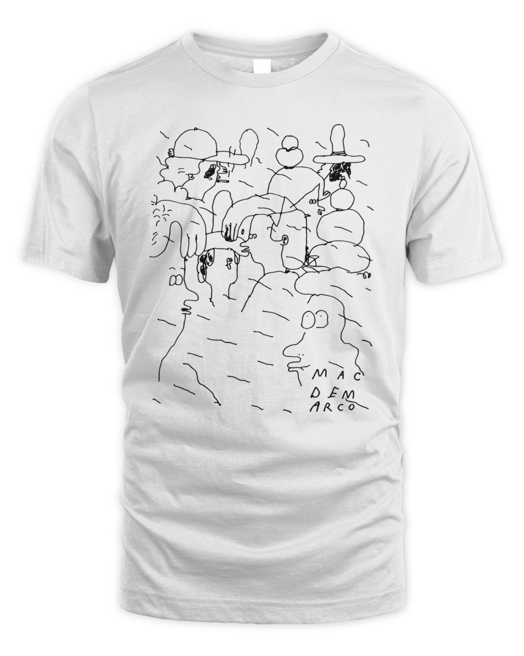 Mac Demarco Merch People Doodle Shirt O8s