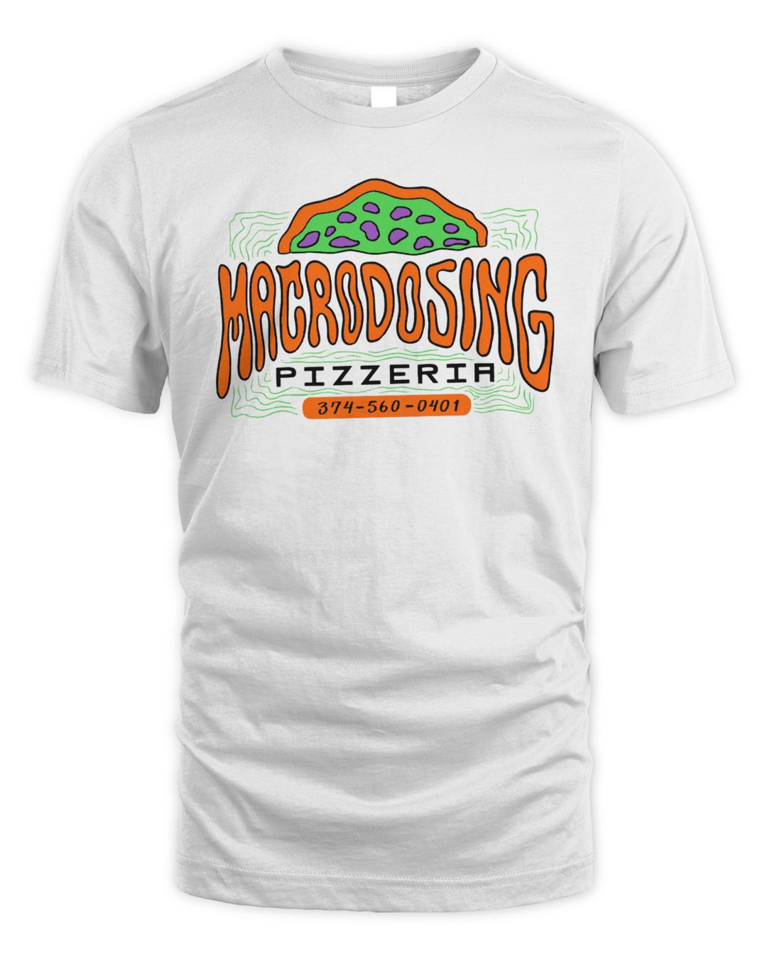 Macrodosing Merch Pizzeria Shirt