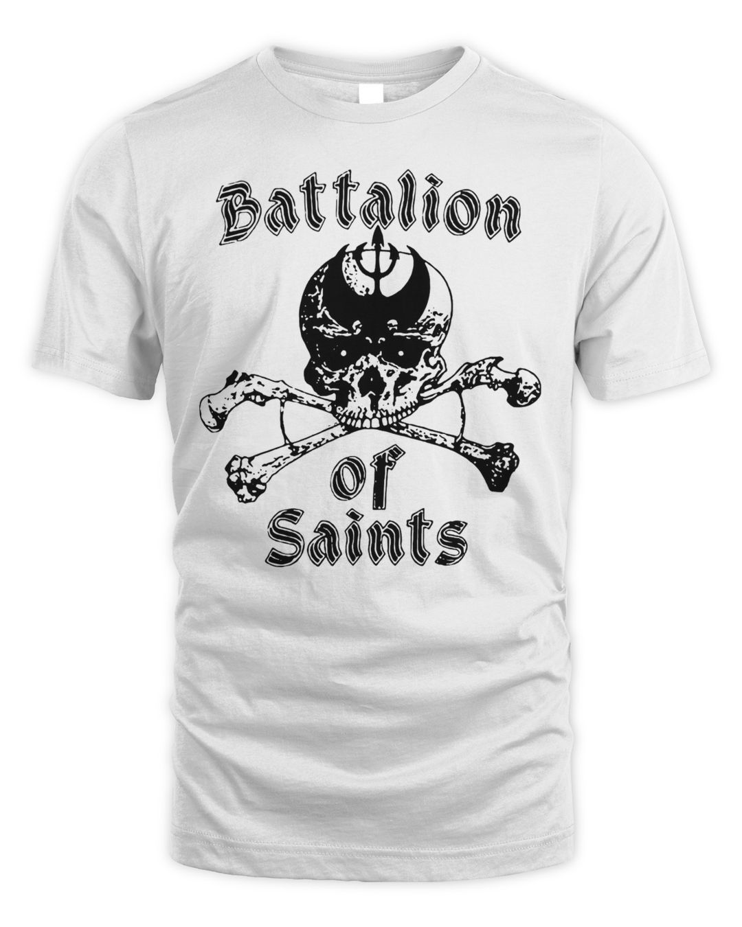 Night Shift Merch Battalion of Saints Skull & Crossbones Shirt