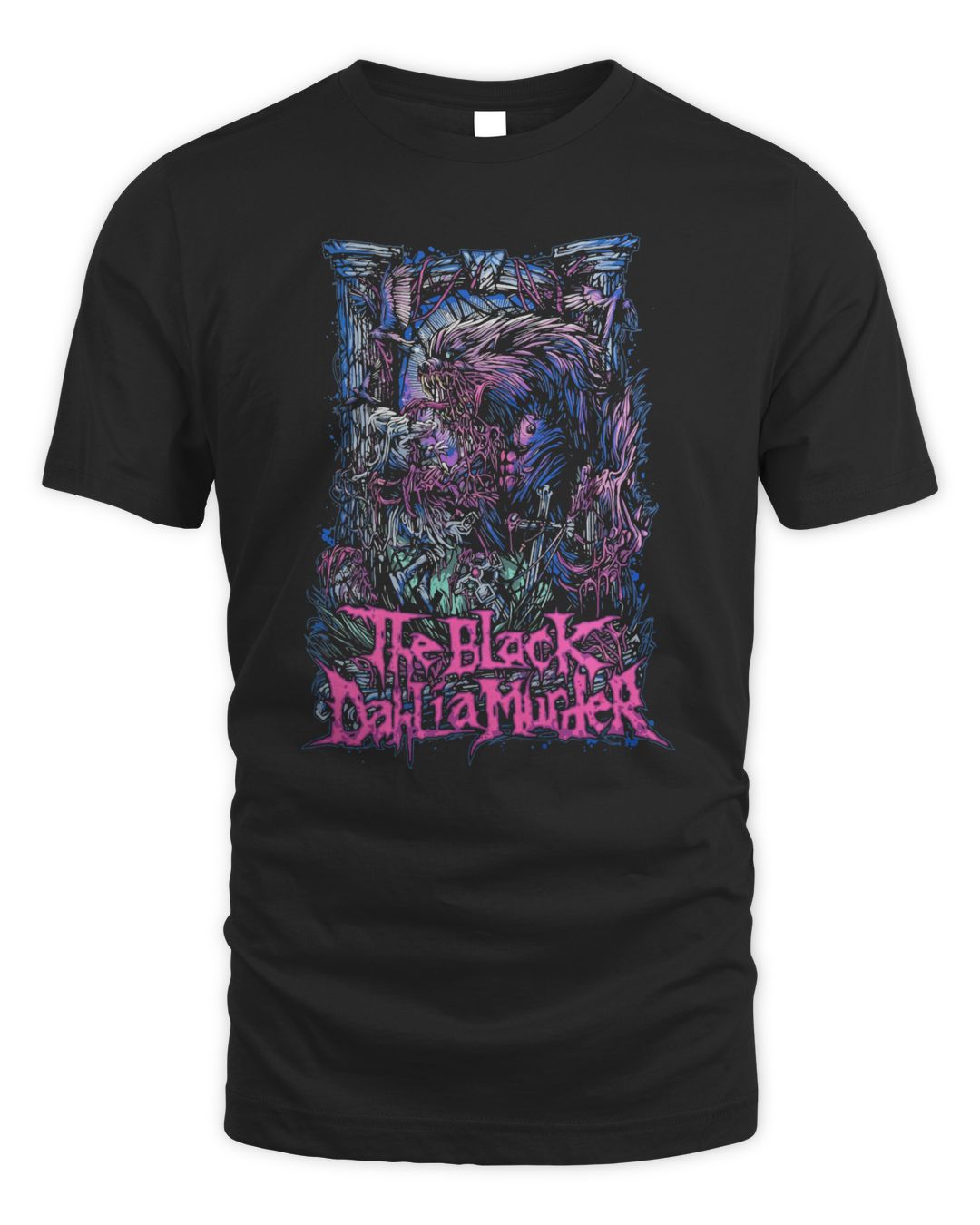 Night Shift Merch The Black Dahlia Murder – Wolfman Shirt