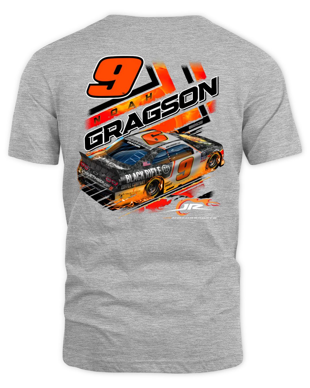 Noah Gragson JR Motorsports Official Team Apparel Pit Stop Car Shirt