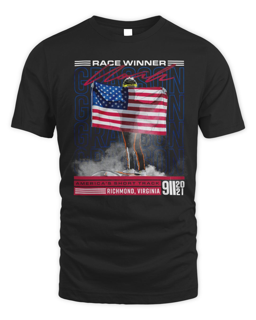 Noah Gragson Merch Americas Short Track Win Shirt