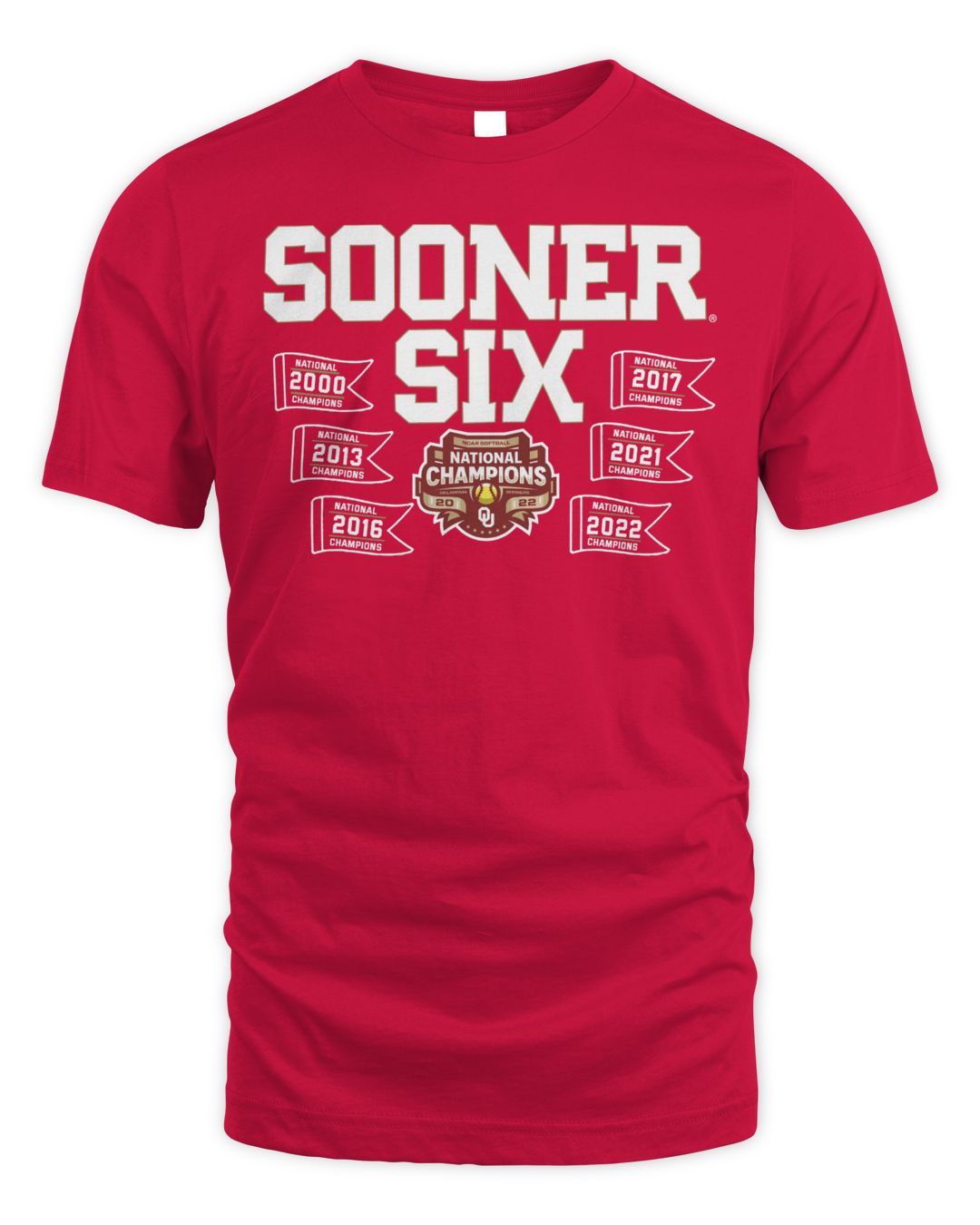 Oklahoma Softball Sooner Six Shirt
