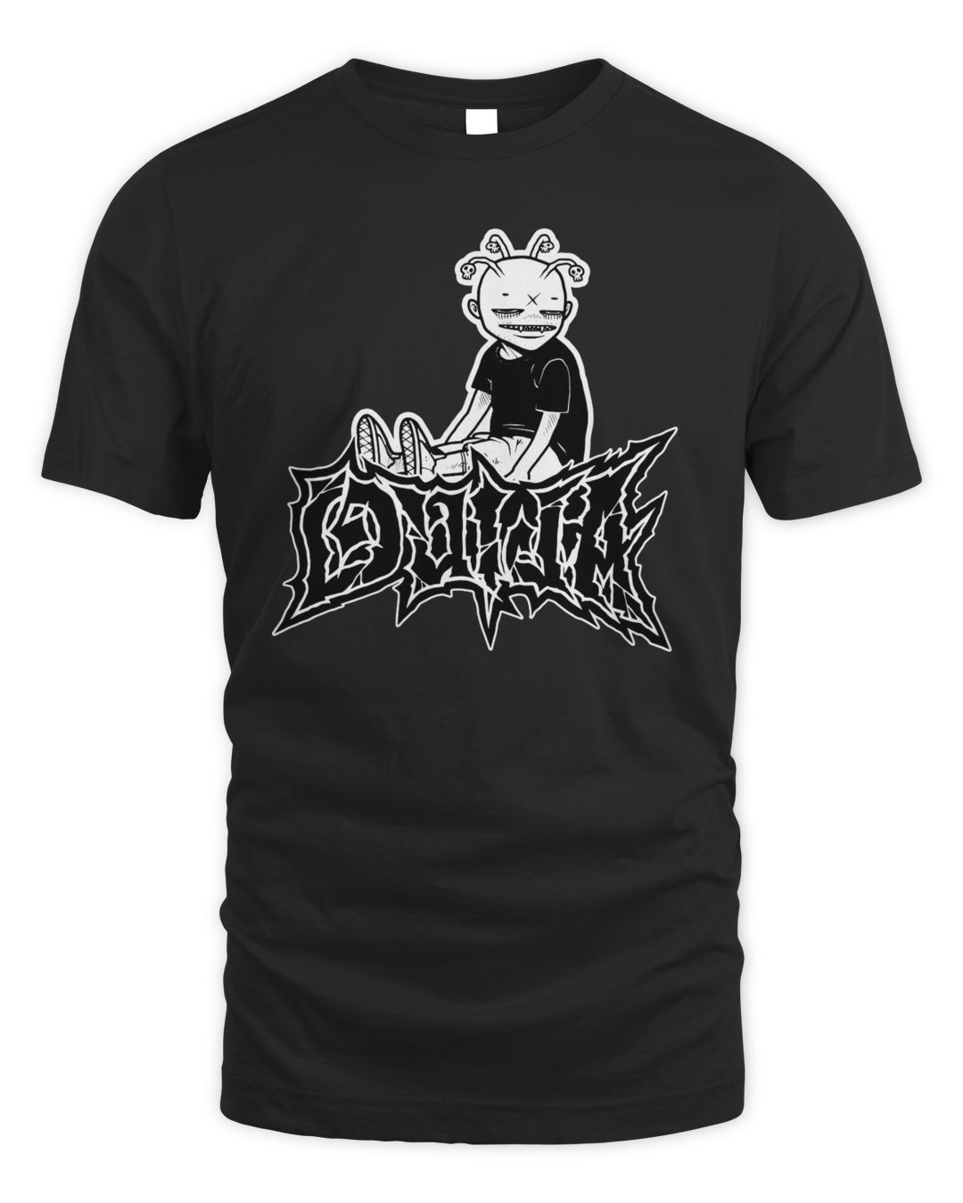 Ouija Macc Merch Logo Planchette Back Print Shirt