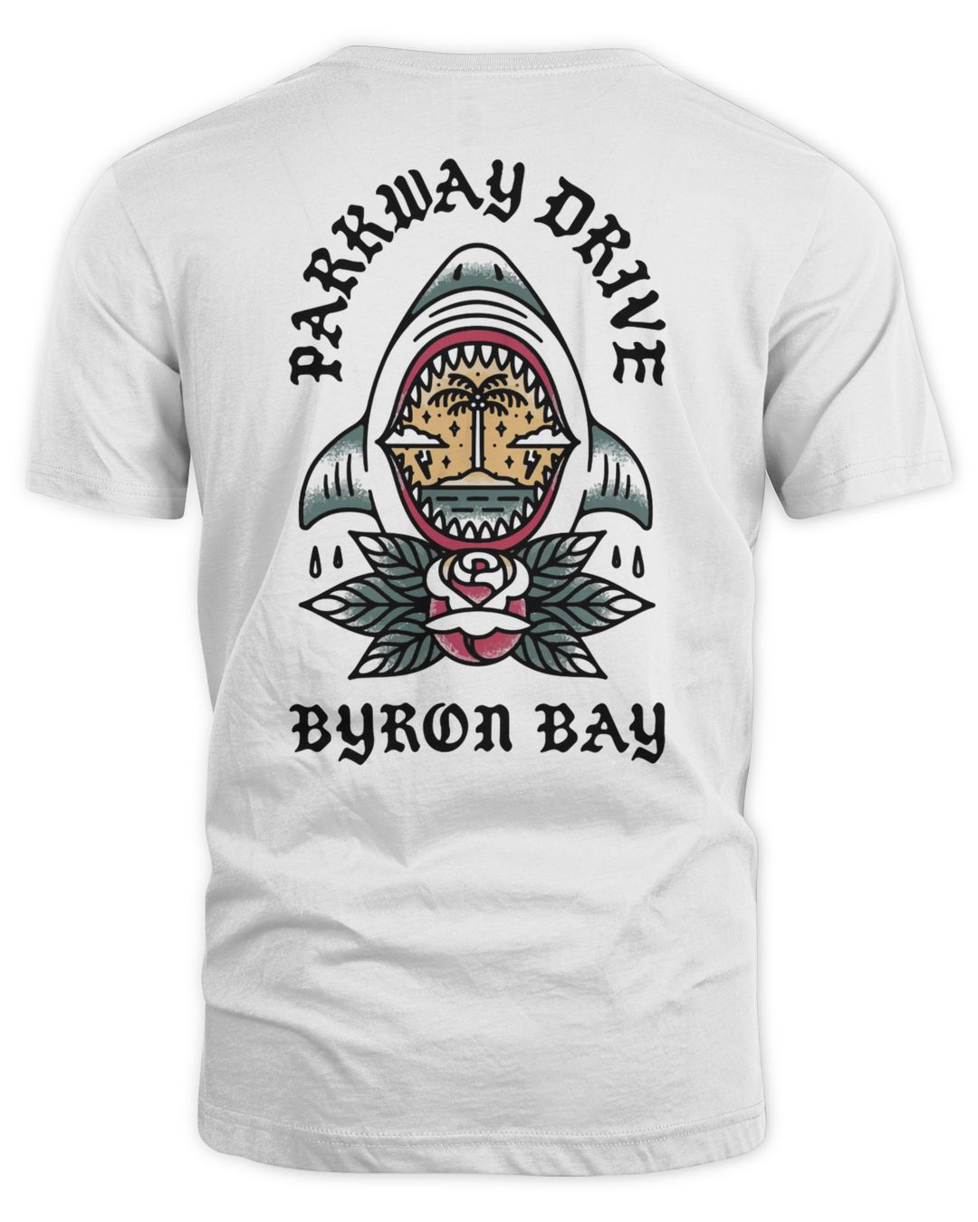 Parkway Drive Merch Byron Shark Shirt HOG
