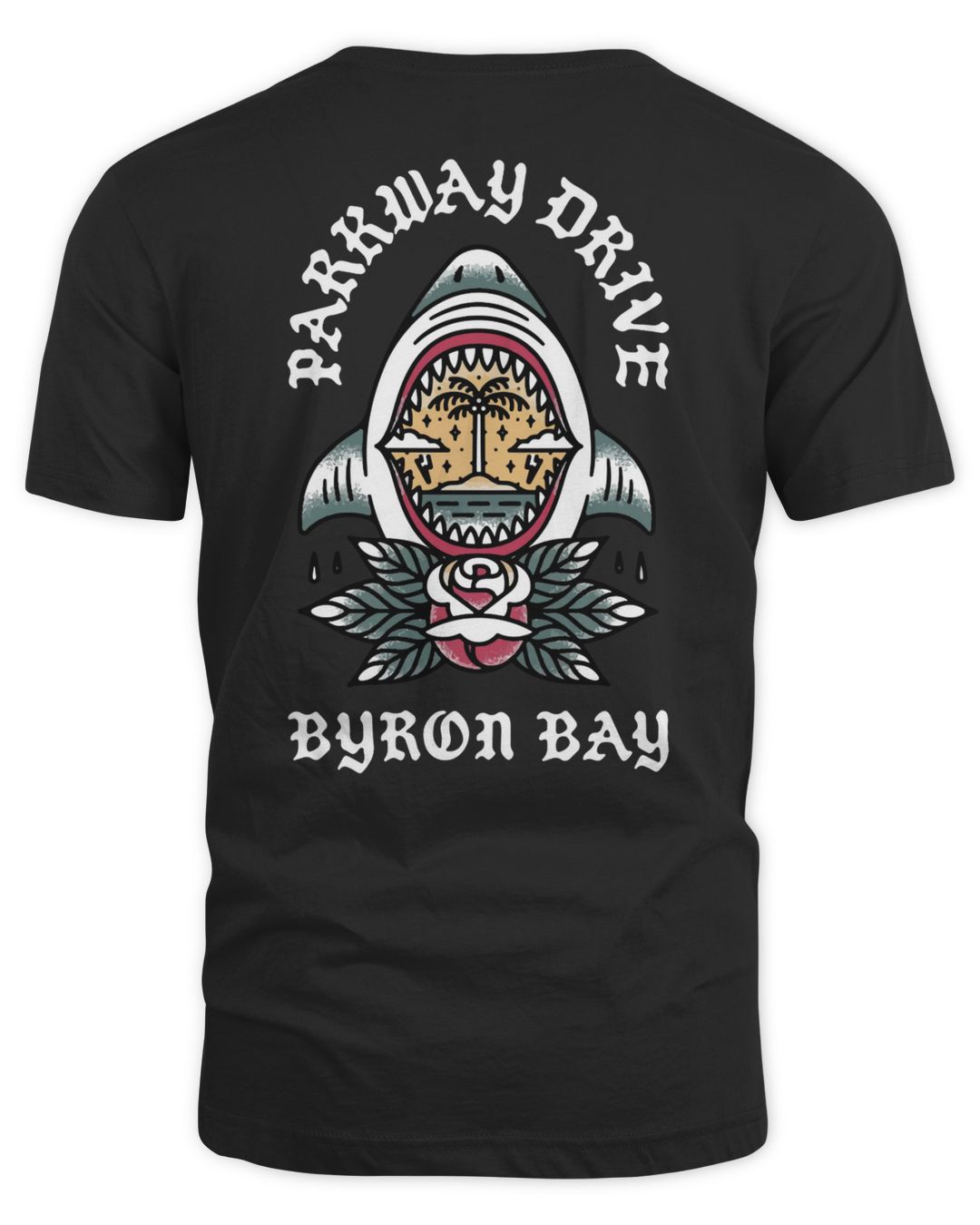 Parkway Drive Merch Byron Shark Shirt