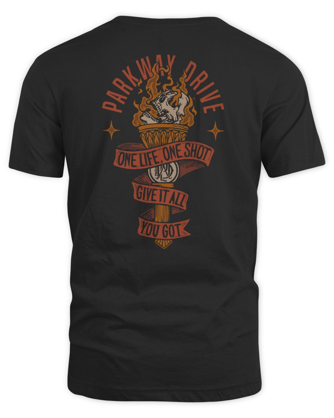 Parkway Drive Merch Torch Shirt