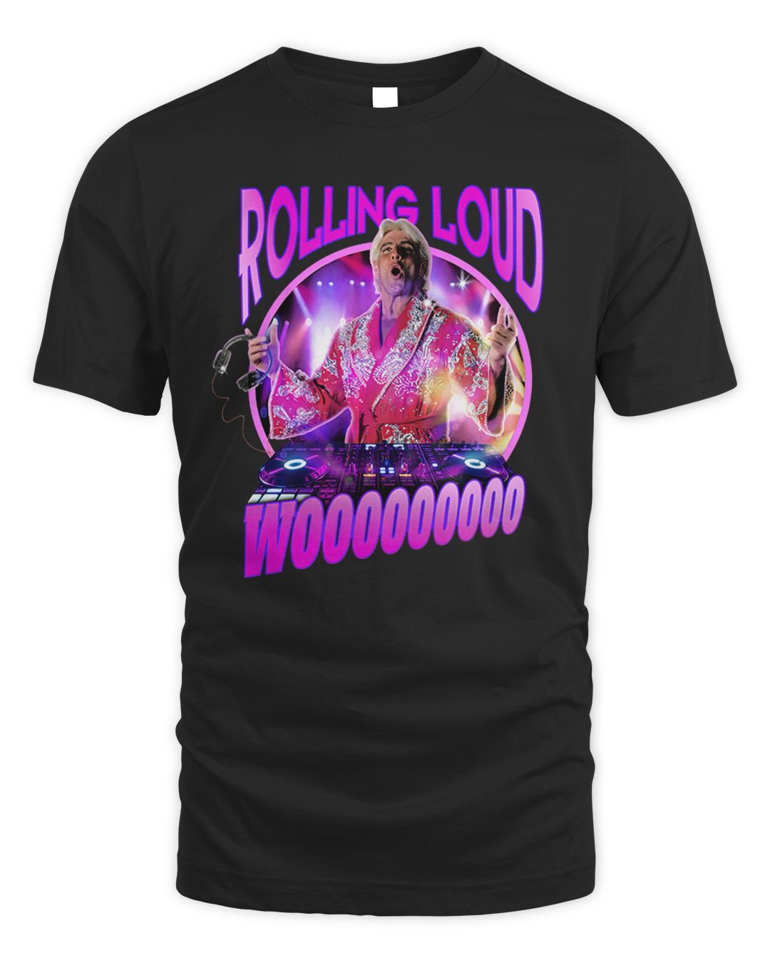 Rolling Loud Merch Ric Flair Smackdown Rolling Loud Miami Wooooooooo Shirt