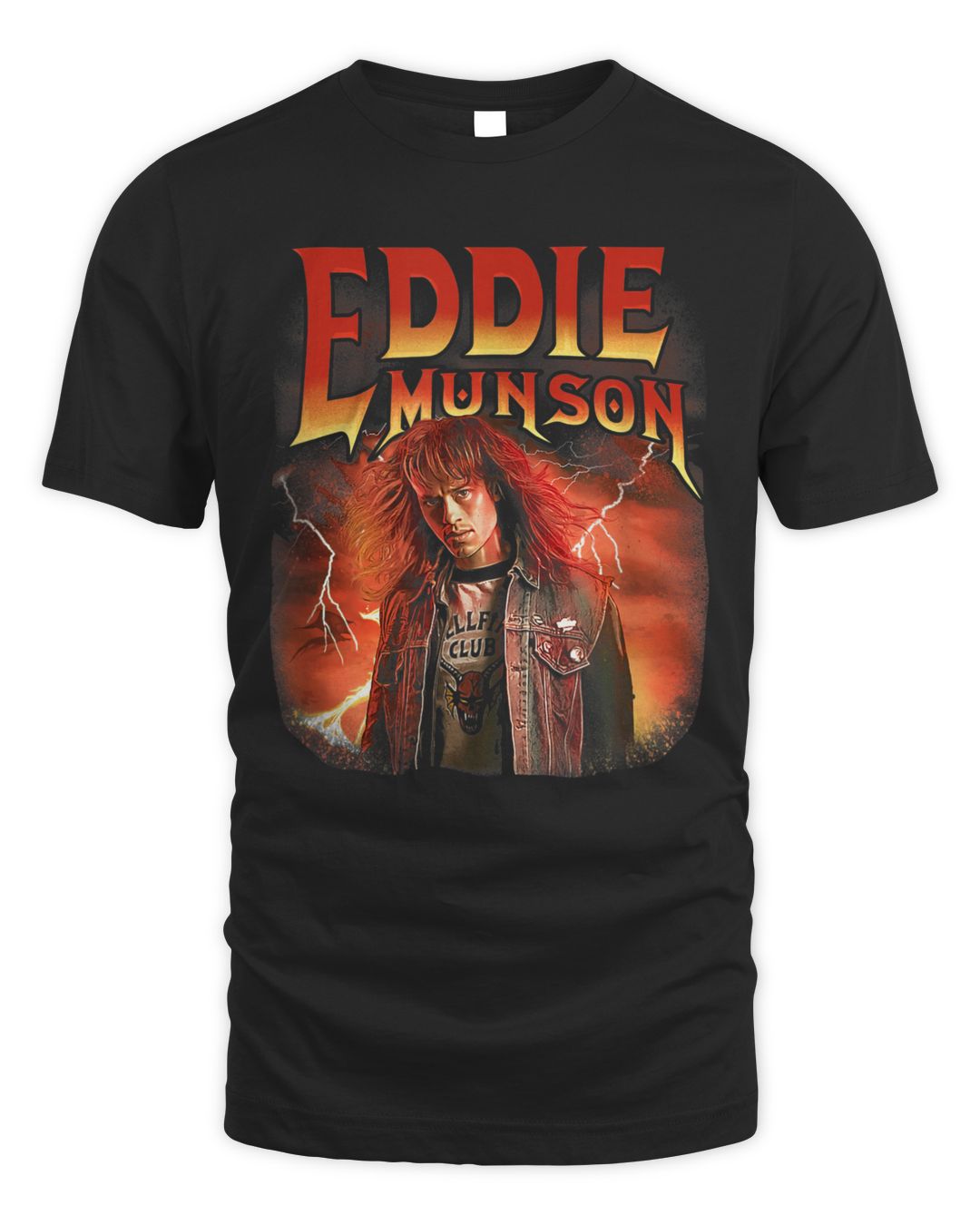 Stranger Things 4 Eddie Munson Portrait Shirt