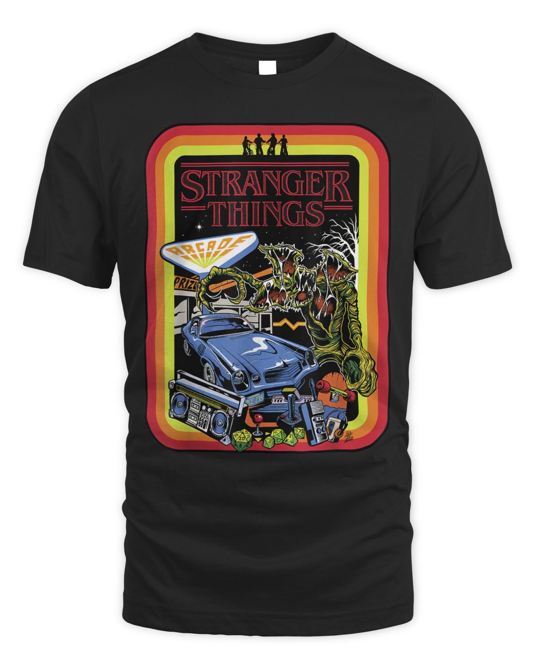 Stranger Things Day Retro Poster Shirt