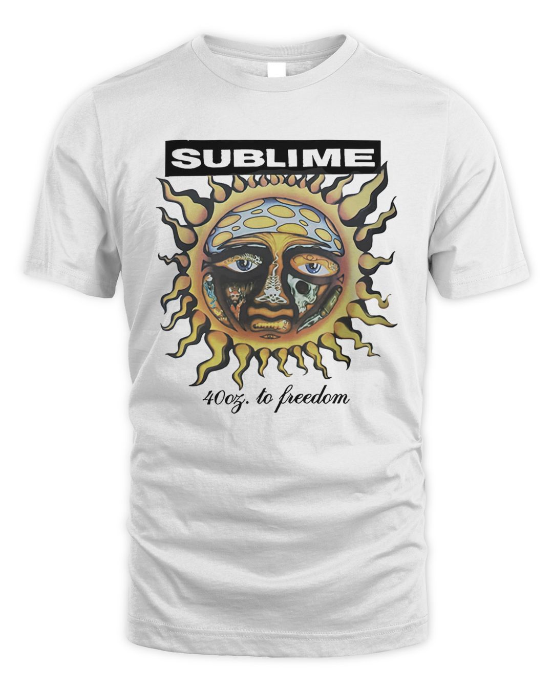Sublime Merch 40oz To Freedom Shirt