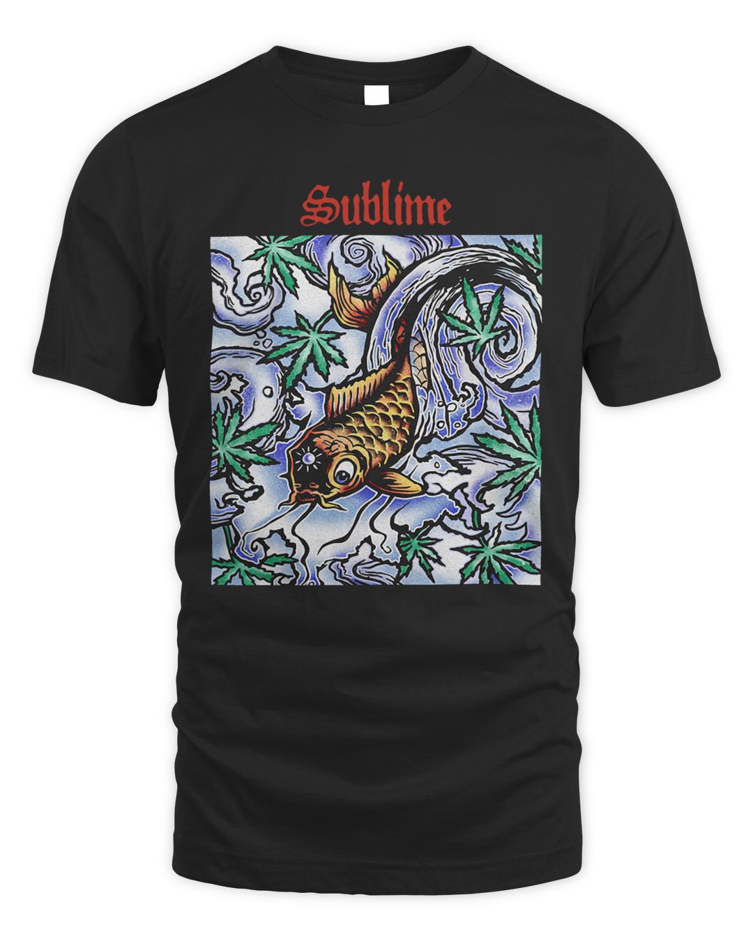 Sublime Merch Badfish Koi Shirt