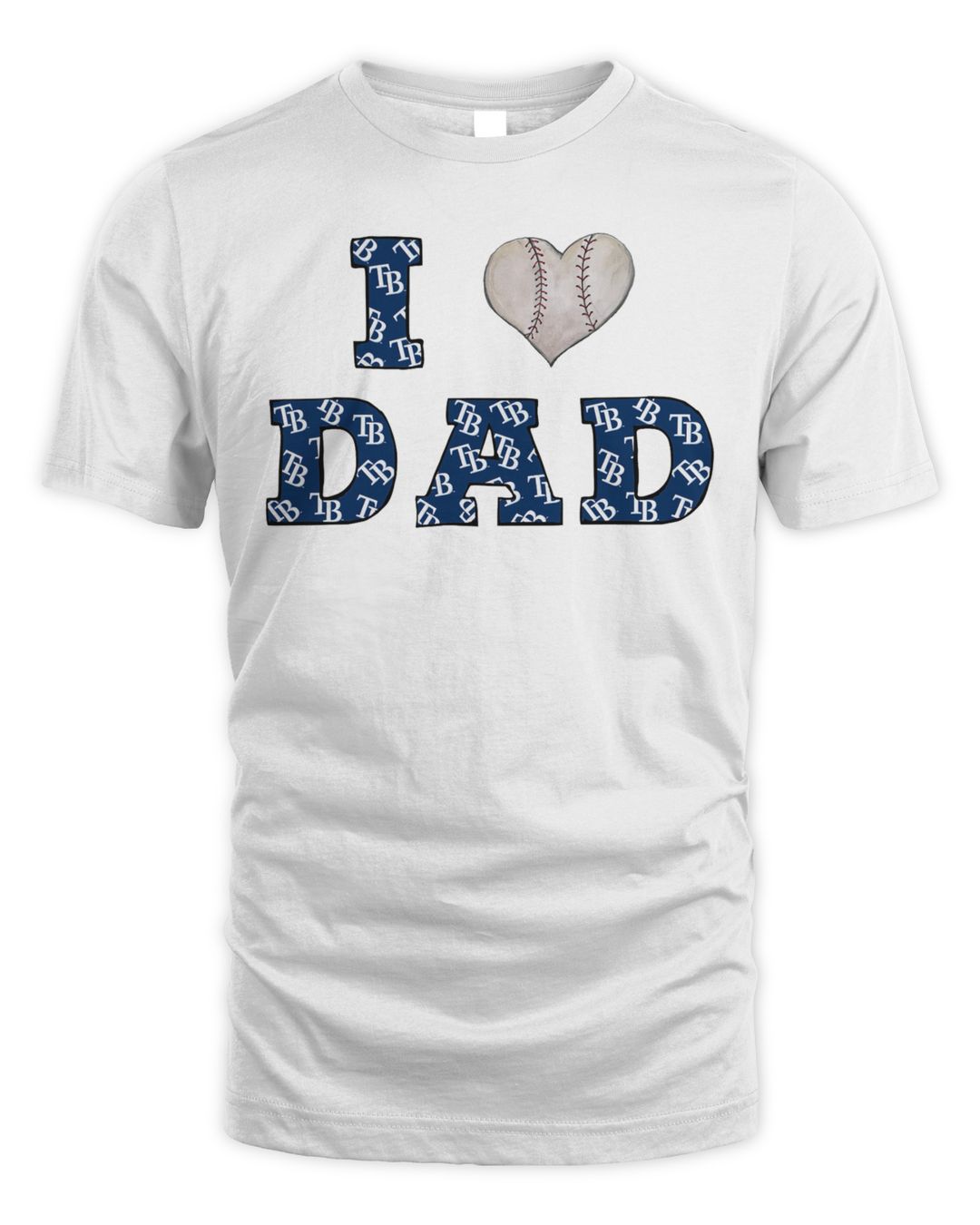 Tampa Bay Rays I Love Dad Shirt