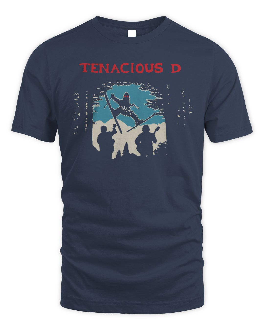 Tenacious D Merch Skiing Sasquatch Shirt