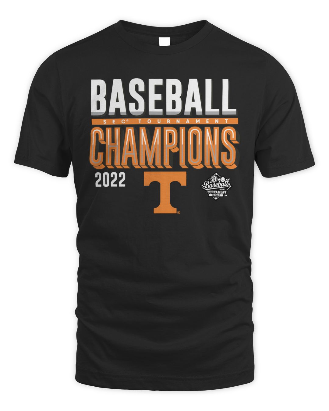 Tennessee Merch 2022 Sec Baseball Conference Tournament Champions Locker Room Shirt