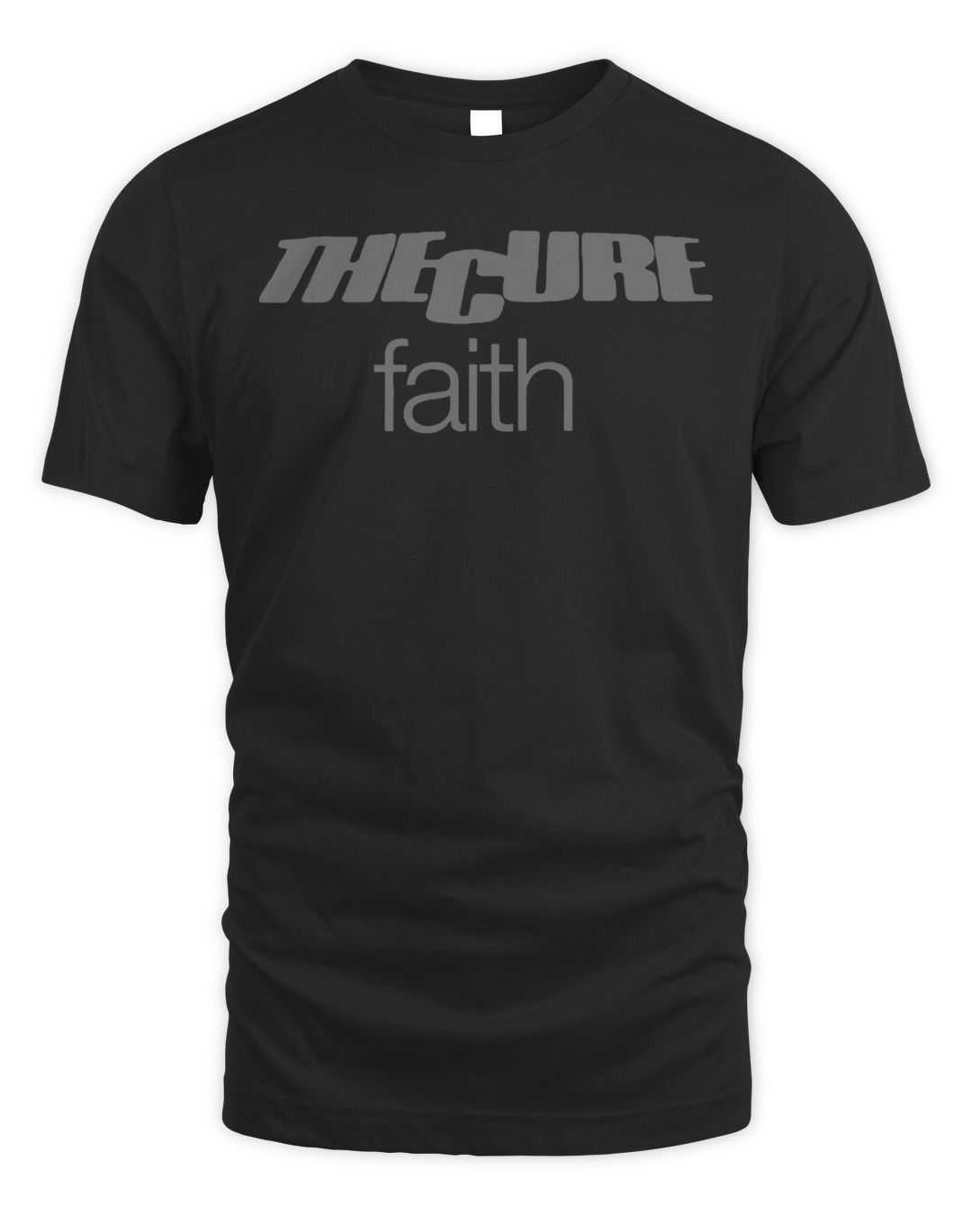 The Cure Merch Faith Logo Shirt