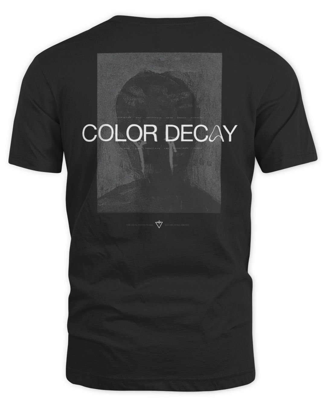 The Devil Wears Prada Band Merch Color Decay T-Shirt