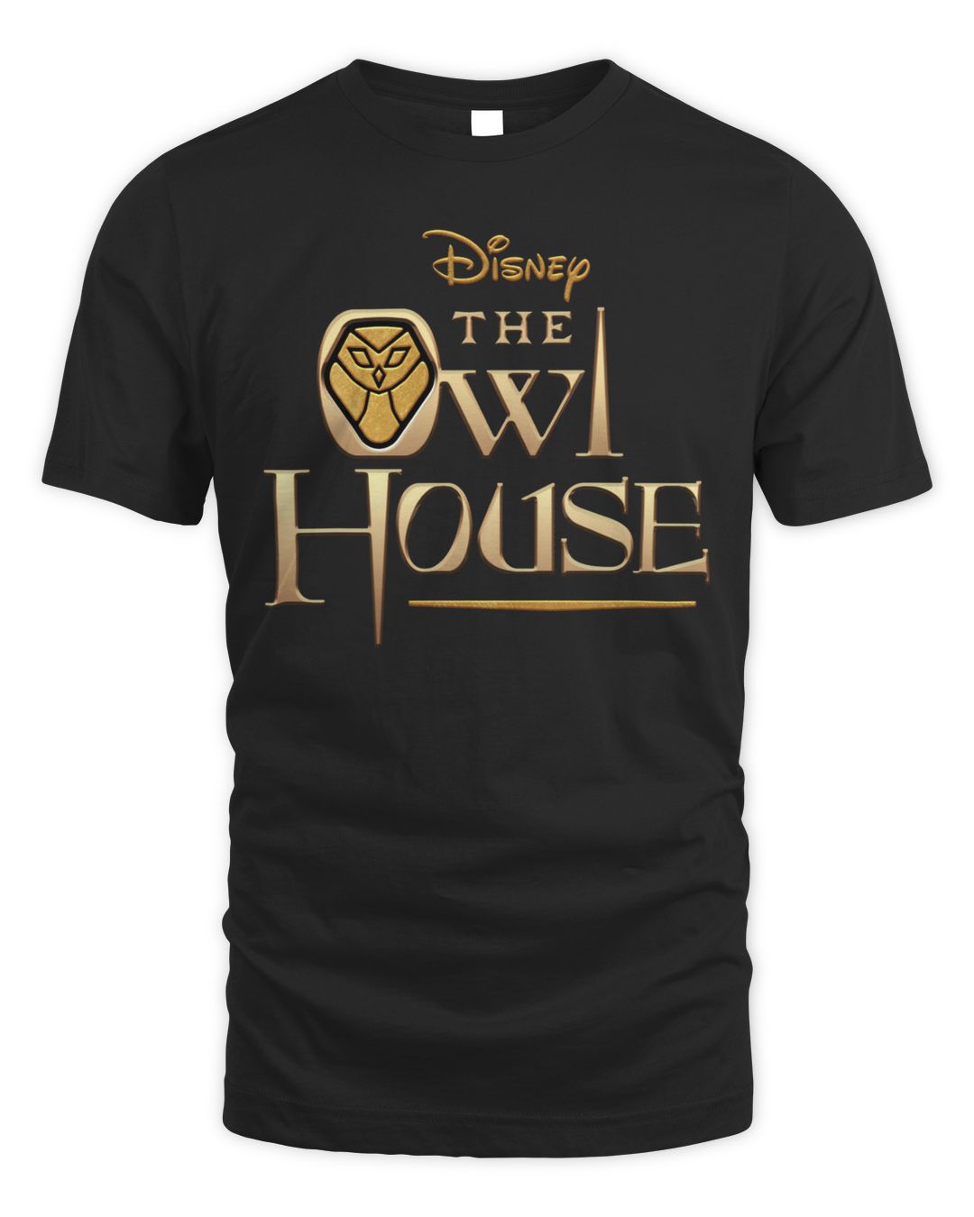 The Owl House Merch Gold Logo Shirt