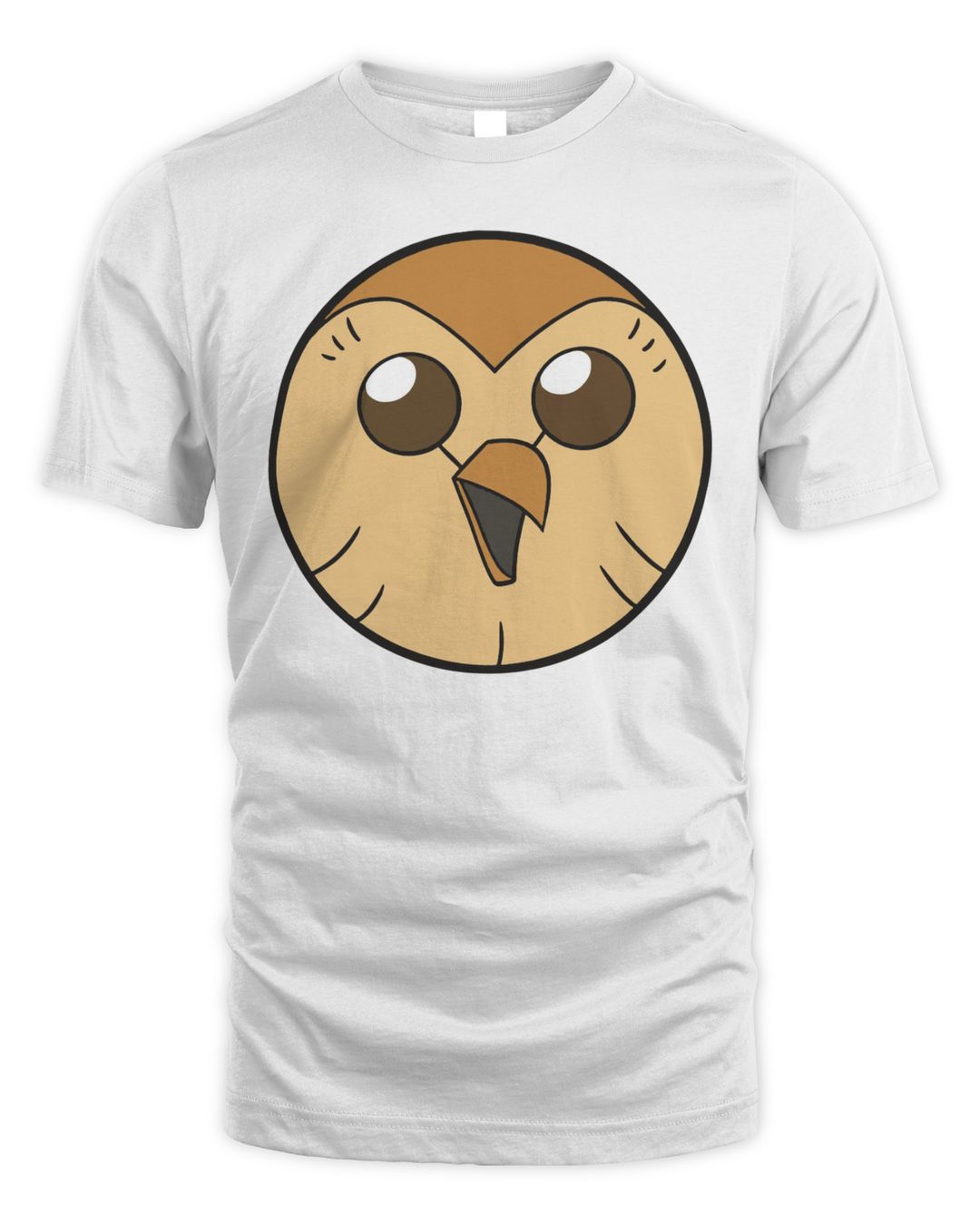 The Owl House Merch Hooty Face Solid Shirt