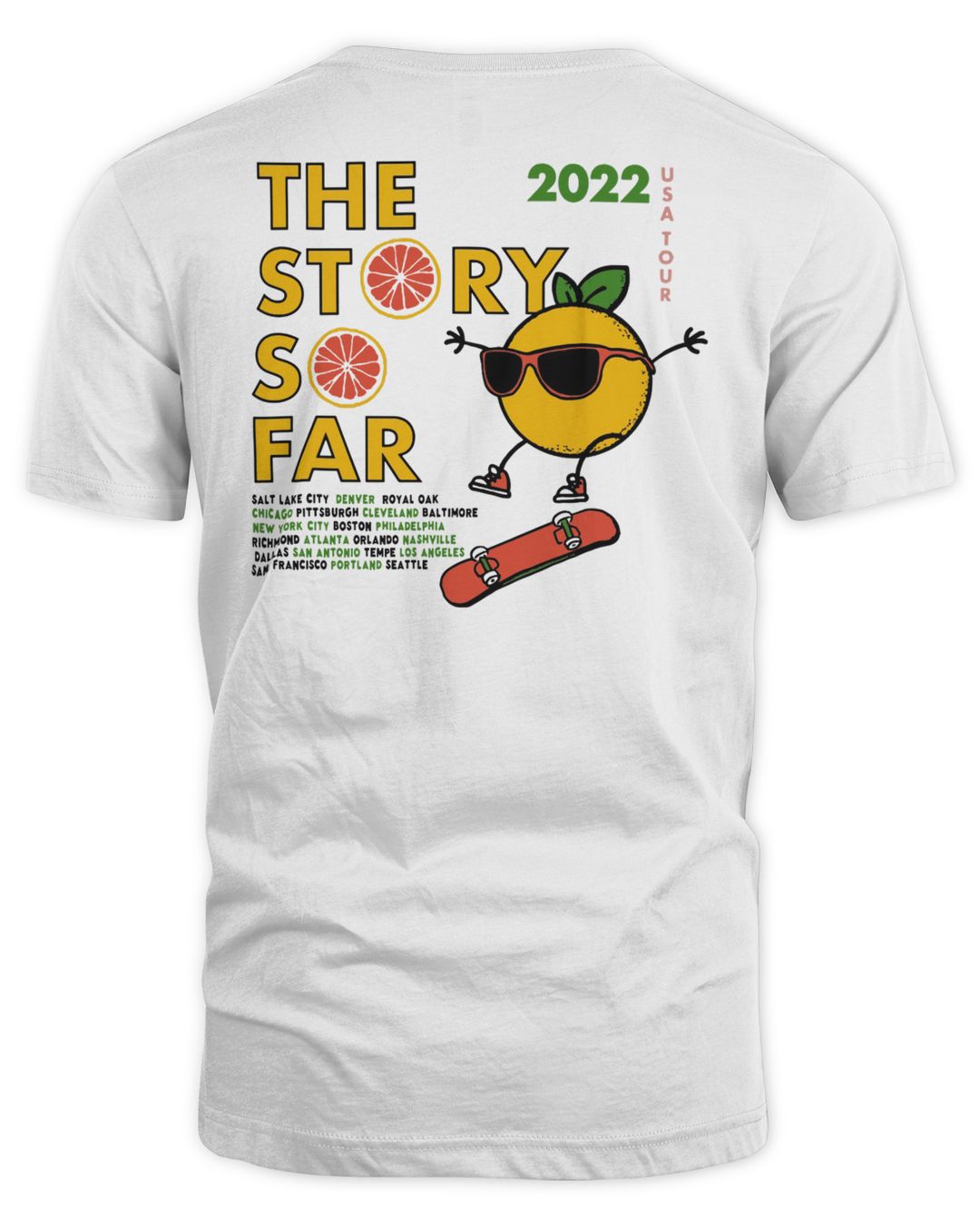 The Story So Far Merch Tour 2022 T-Shirt