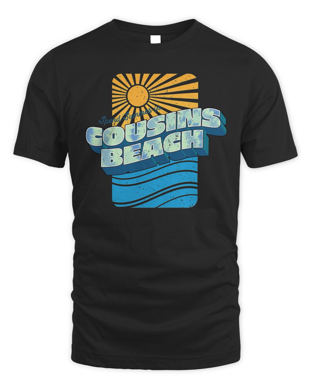 The Summer I Turned Pretty Merch Cousins Beach TSITP Waves Postcard Shirt