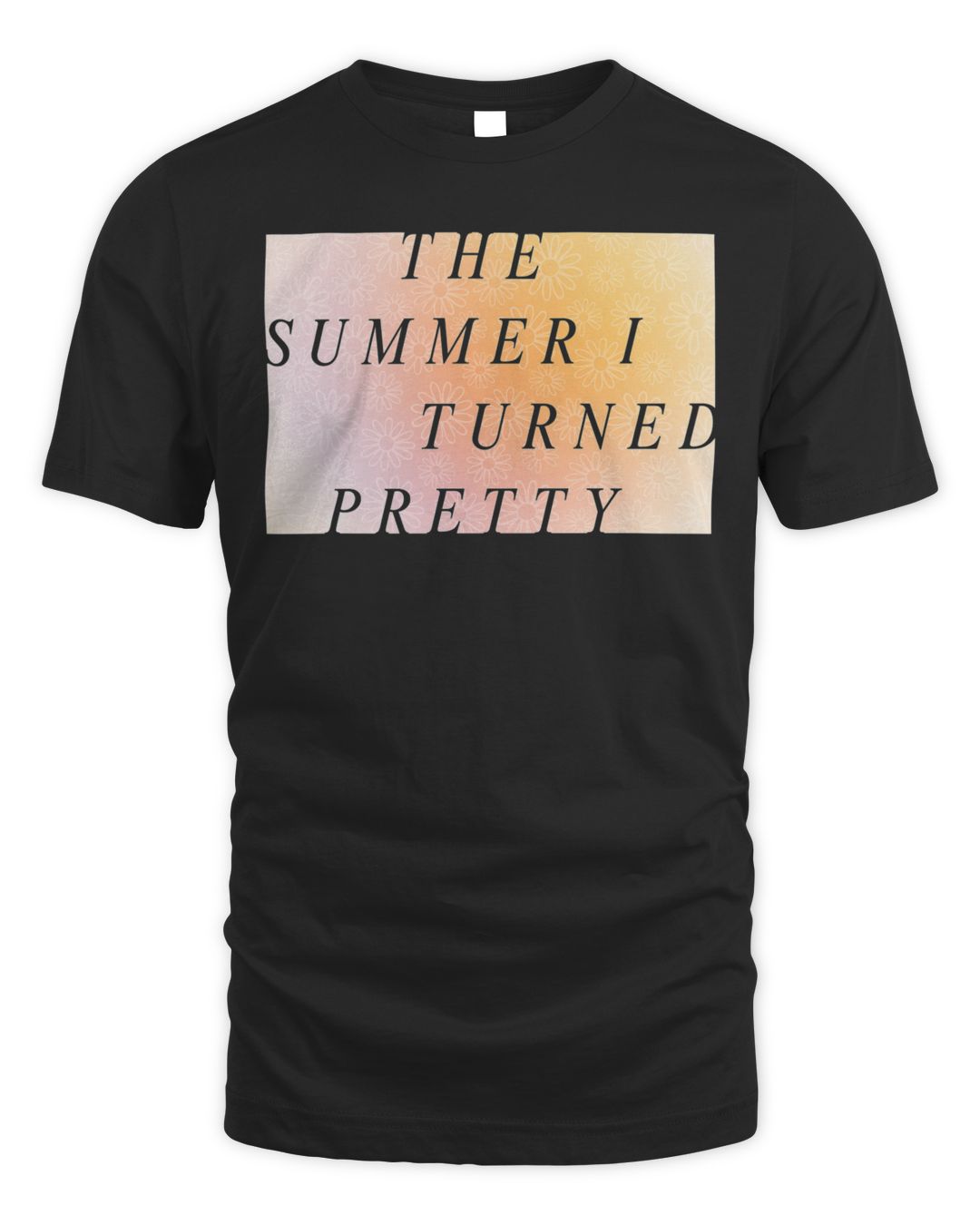 The Summer I Turned Pretty TSITP Merch Daisy Block T-Shirt