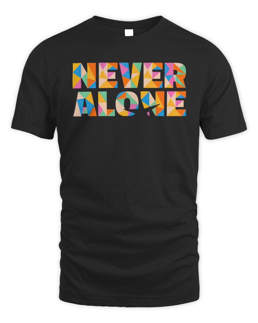 The Trevor Project Merch Never Alone Shirt