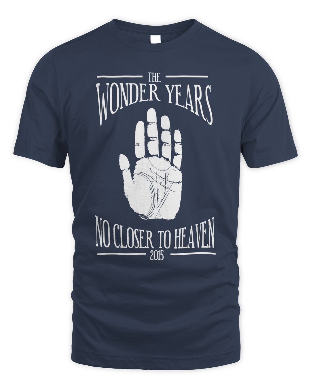 The Wonder Years Merch Handprint Shirt