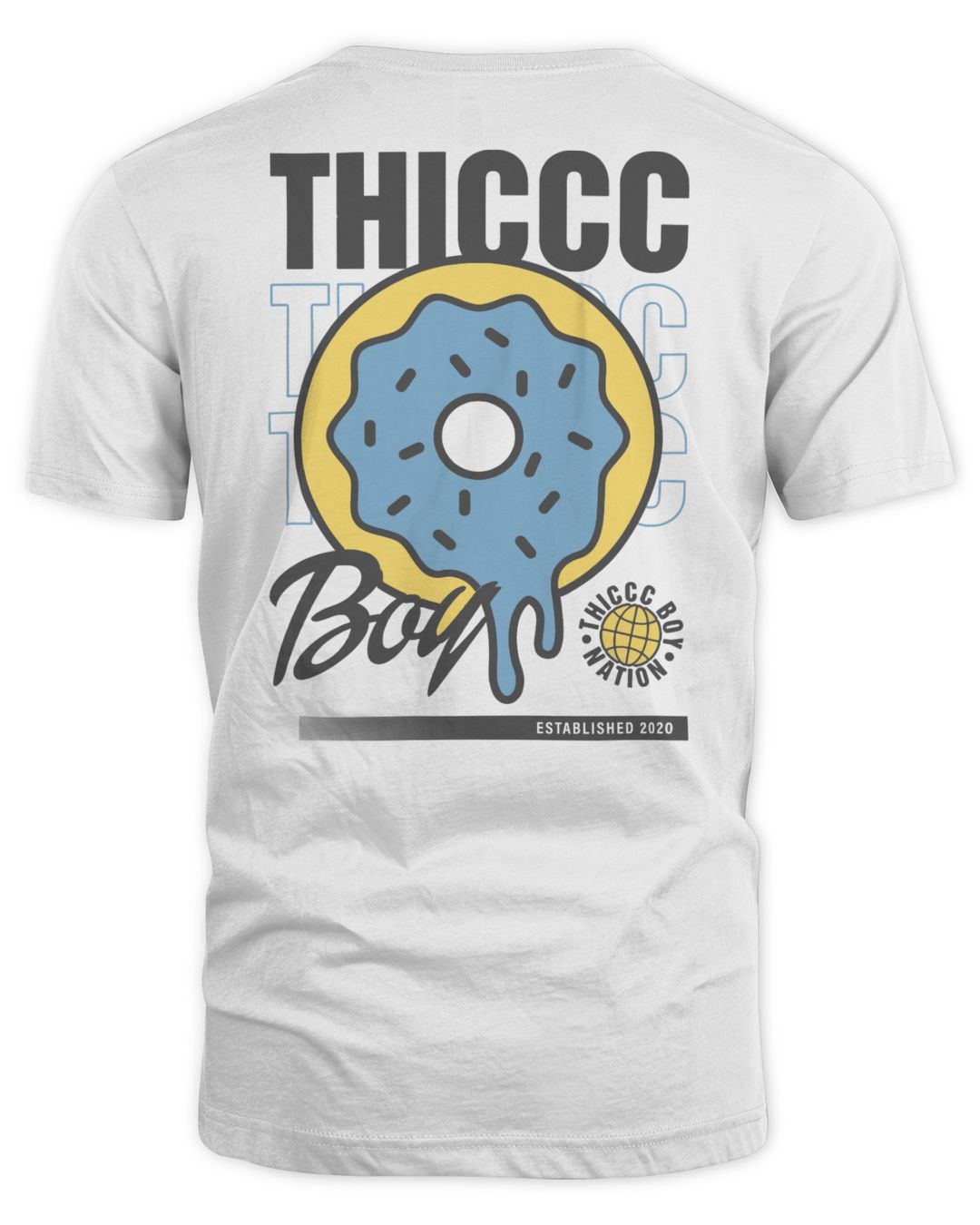 Thiccc Boy Merch Summer Glaze Shirt Sn0