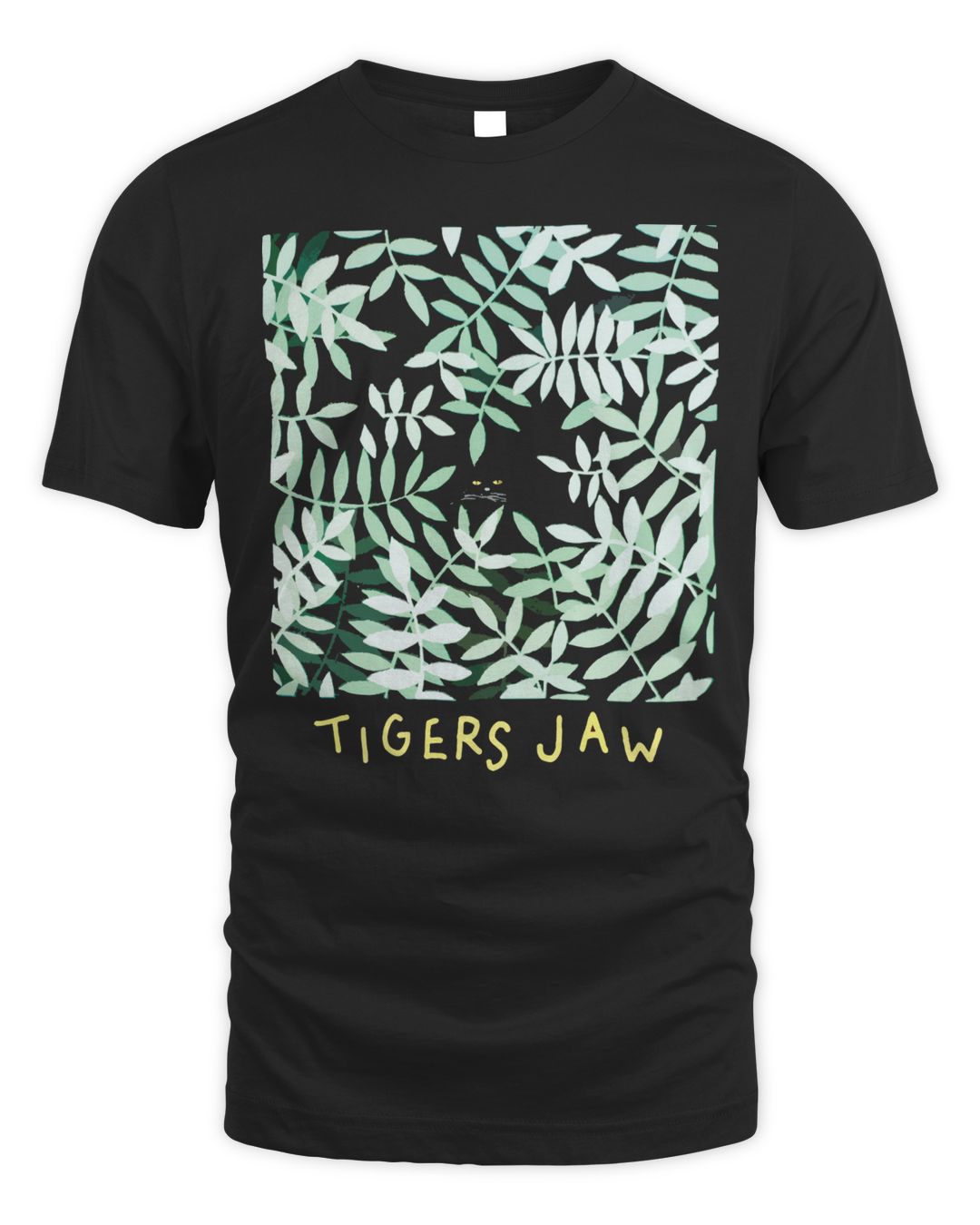 Tigers Jaw Merch Cat Fern Shirt