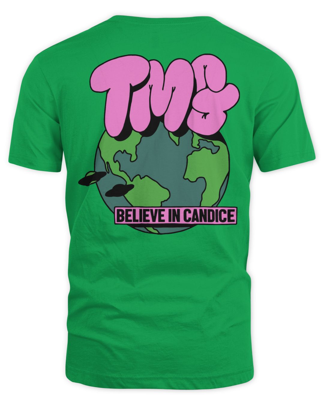 Tiny Meat Gang Merch Tmg Globe Teal Shirt VS3