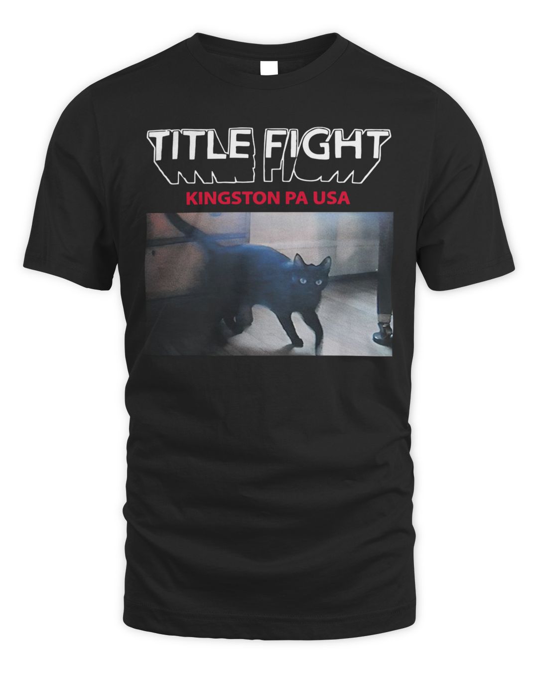 Title Fight Merch Kingston Cat Shirt