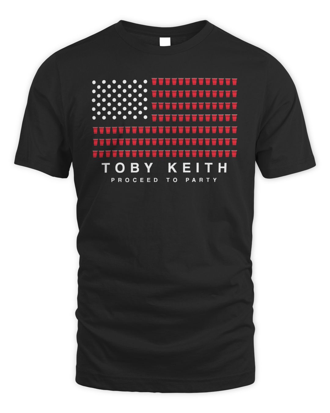 Toby Keith Merch Red Cup Flag Shirt