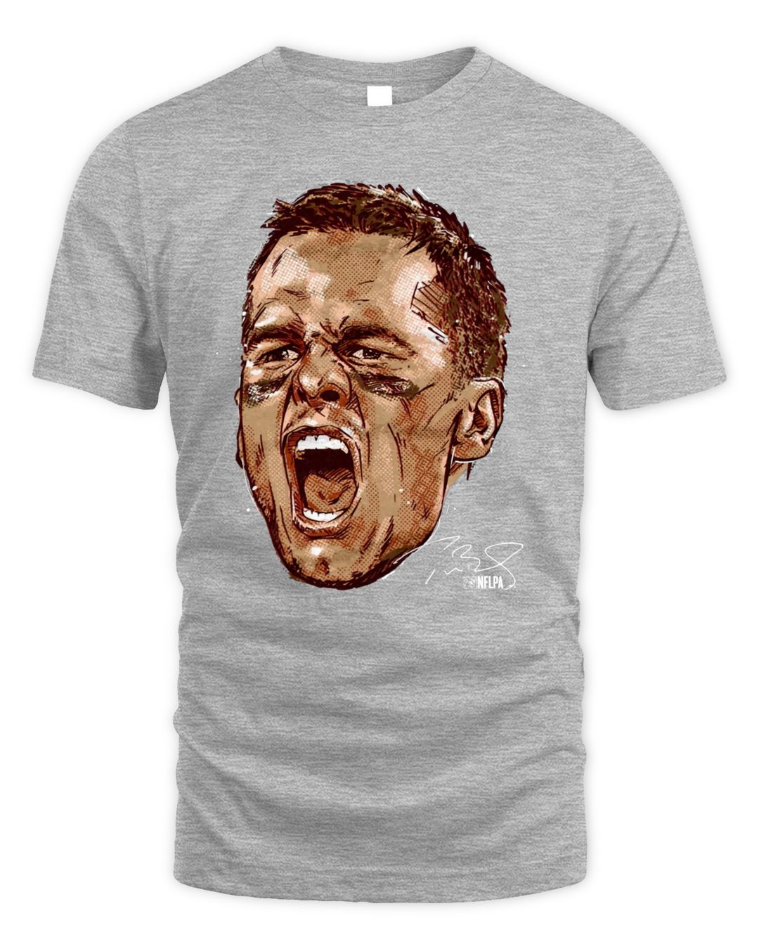 Tom Brady Merch Scream Shirt