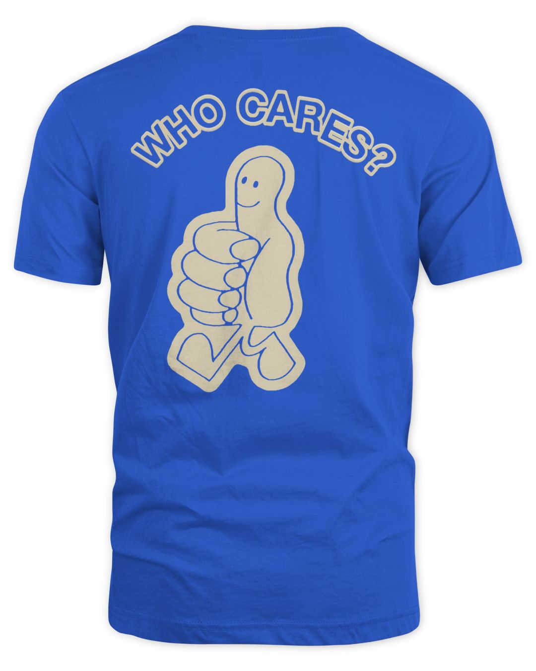 Who Cares Tour Merch Letterman Shirt