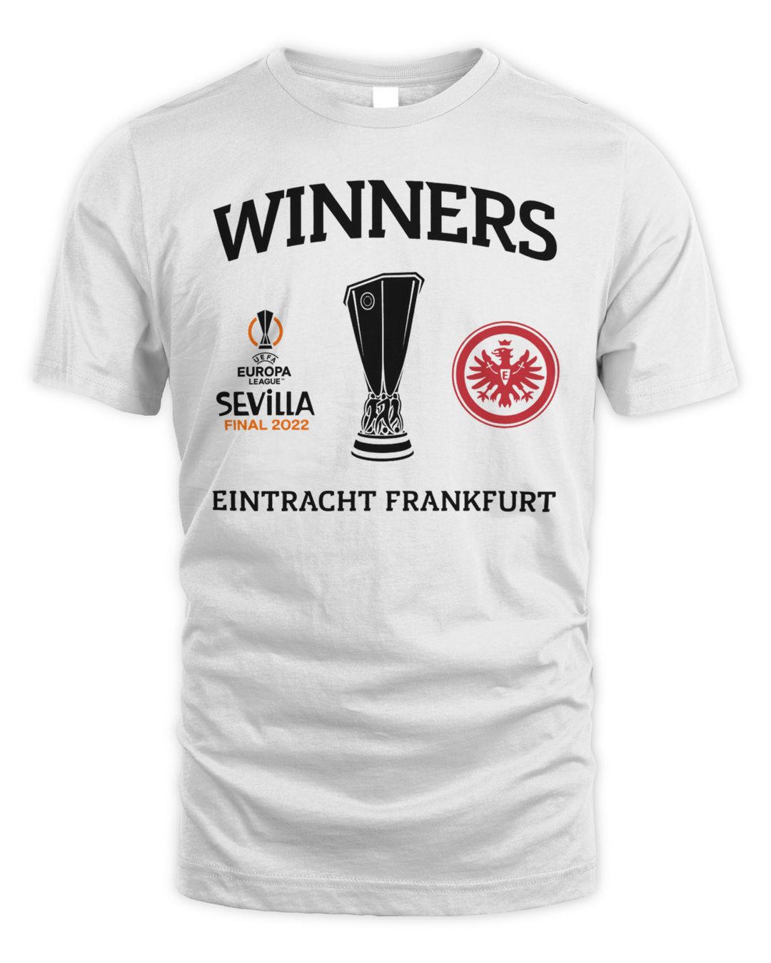 Winners Weiss 2022 Eintracht Frankfurt Shirt